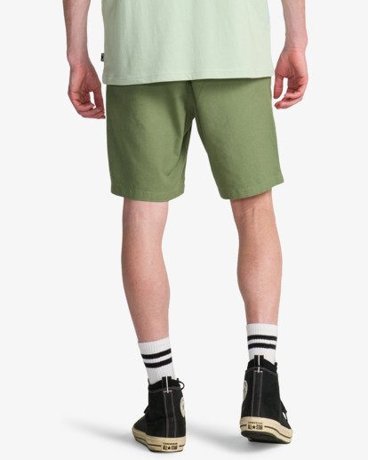 Larry Linen - Elasticated Shorts for Men  EBYWS00135