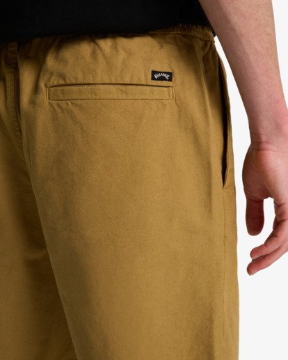 Larry Linen - Elasticated Shorts for Men  EBYWS00135