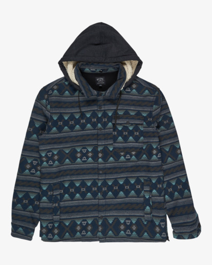 billabong, Furnace Bonded Flannel - Chemise en polaire pour Homme, DARK NAVY (ktw0) Furnace Bonded Flannel - Fleece Shirt for Men  EBYWT03005