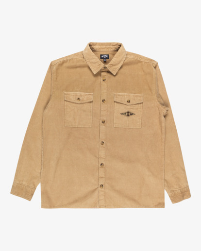 billabong, Bong Days - Overhemd met Lange Mouwen voor Heren, KHAKI (kha) Bong Days - Long Sleeve Shirt for Men  EBYWT03015