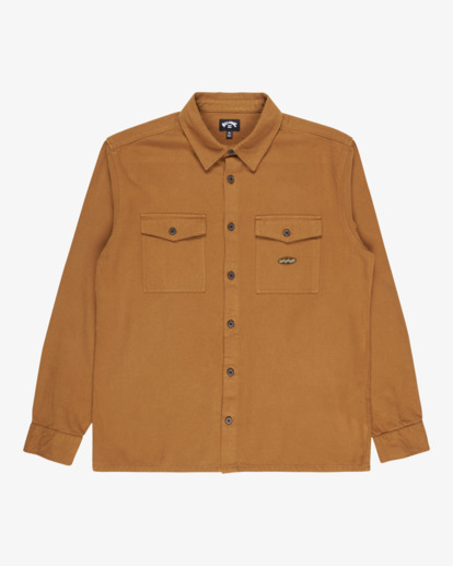 billabong, Del Mar Flannel - Flannel Shirt for Men, TOBACCO (cpp0) Del Mar Flannel - Flannel Shirt for Men  EBYWT03018