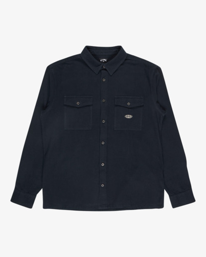 billabong, Del Mar Flannel - Flannel Shirt for Men, DARK NAVY (ktw0) Del Mar Flannel - Flannel Shirt for Men  EBYWT03018