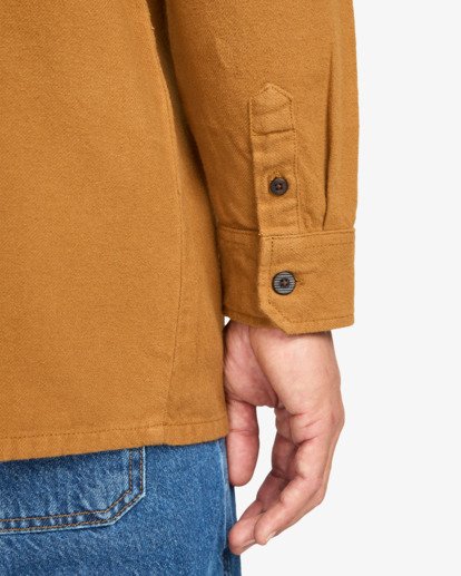 billabong, Del Mar Flannel - Flannel Shirt for Men, TOBACCO (cpp0) Del Mar Flannel - Flannel Shirt for Men  EBYWT03018