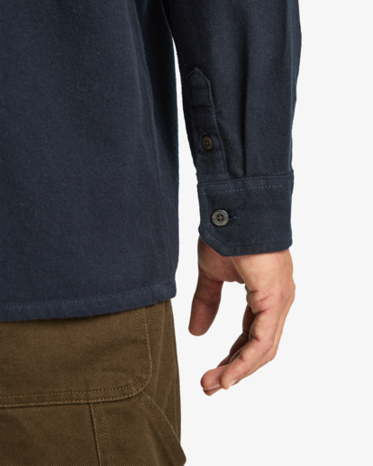 billabong, Del Mar Flannel - Flannel Shirt for Men, DARK NAVY (ktw0) Del Mar Flannel - Flannel Shirt for Men  EBYWT03018