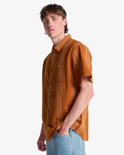 Sundays Jacquard - Short Sleeve Shirt for Men  EBYWT03021