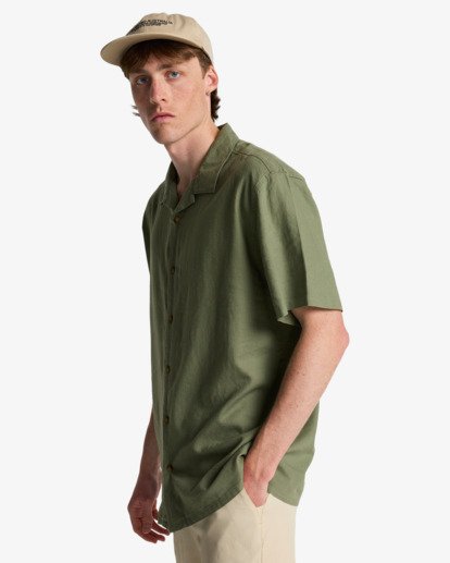Vacay Linen - Short Sleeve Shirt for Men  EBYWT03030