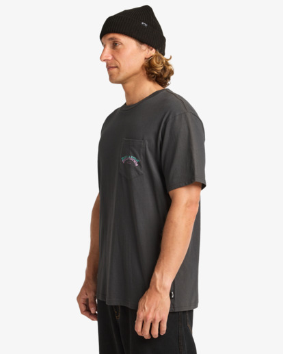 Stacked Arch - Pocket T-Shirt for Men  EBYZT00175