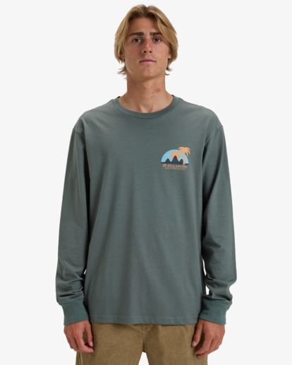 Sun Down Adventure Division - Long Sleeves T-Shirt for Men  EBYZT00300