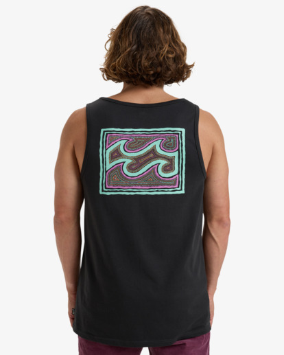 Crayon Wave - Muscle Tank for Men  EBYZT00302