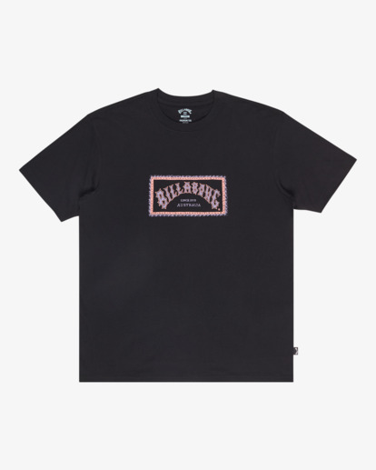 billabong, Arch Frame - T-Shirt à manches courtes pour Homme, BLACK (blk) Arch Frame - Short Sleeve T-Shirt for Men  EBYZT00341