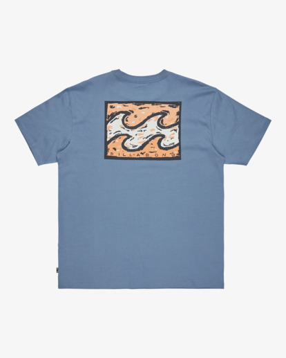 Crayon Wave - Premium 26/1, 160G Short Sleeve T-Shirt for Men  EBYZT00343