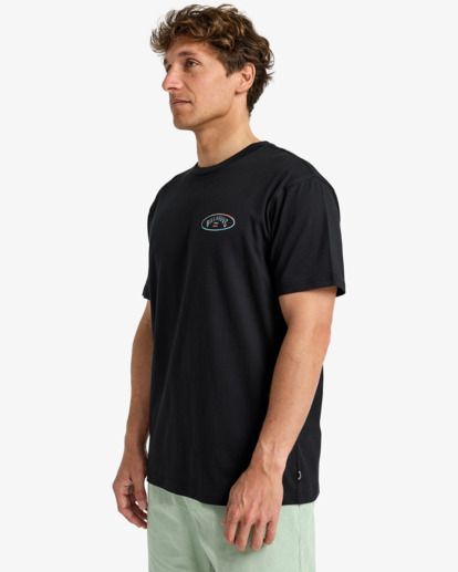 billabong, Orbit - Premium 26/1, 160G Short Sleeve T-Shirt for Men, BLACK (blk) Orbit - Premium 26/1, 160G Short Sleeve T-Shirt for Men  EBYZT00344