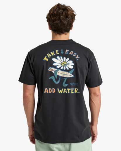 Add Water - Premium 26/1, 160G Short Sleeve T-Shirt for Men  EBYZT00345