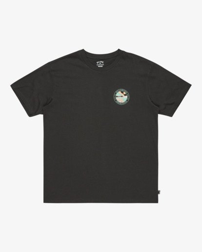 billabong, Rockies - Short Sleeve T-Shirt for Men, WASHED BLACK (waa) Rockies - Short Sleeve T-Shirt for Men  EBYZT00352