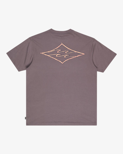 billabong, Crayon Wave - Short Sleeve T-Shirt for Men, DUSTY PURPLE (sny0) Crayon Wave - Short Sleeve T-Shirt for Men  EBYZT00357