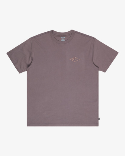 billabong, Crayon Wave - Short Sleeve T-Shirt for Men, DUSTY PURPLE (sny0) Crayon Wave - Short Sleeve T-Shirt for Men  EBYZT00357