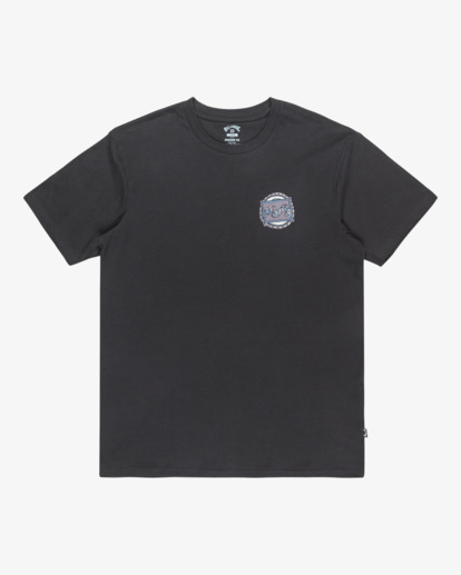 billabong, Crayon Wave - T-shirt met korte mouwen voor Heren, WASHED BLACK (waa) Crayon Wave - Short Sleeve T-Shirt for Men  EBYZT00357