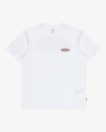 billabong, Crayon Wave - Short Sleeve T-Shirt for Men, WHITE (wht) Crayon Wave - Short Sleeve T-Shirt for Men  EBYZT00357