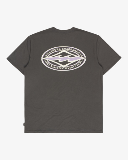 billabong, Diamond Vision - Short Sleeve T-Shirt for Men, RAVEN (rav) Diamond Vision - Short Sleeve T-Shirt for Men  EBYZT00358
