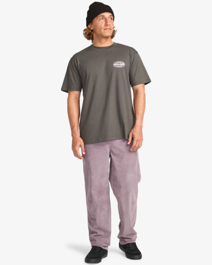 billabong, Diamond Vision - Short Sleeve T-Shirt for Men, RAVEN (rav) Diamond Vision - Short Sleeve T-Shirt for Men  EBYZT00358