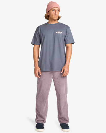 billabong, Orbit Arch - T-Shirt à manches courtes pour Homme, OMBRE BLUE (krq0) Orbit Arch - Short Sleeve T-Shirt for Men  EBYZT00359