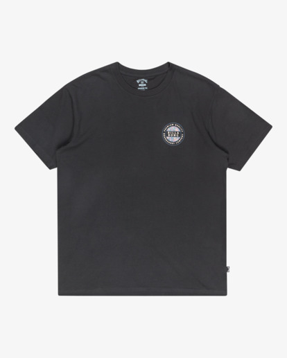 billabong, Rotor Fill - Short Sleeve T-Shirt for Men, WASHED BLACK (waa) Rotor Fill - Short Sleeve T-Shirt for Men  EBYZT00360