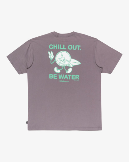 billabong, Gimmicks - T-Shirt à manches courtes pour Homme, DUSTY PURPLE (sny0) Gimmicks - Short Sleeve T-Shirt for Men  EBYZT00363