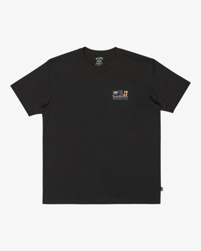 billabong, Segment - T-shirt met korte mouwen voor Heren, BLACK (blk) Segment - Short Sleeve T-Shirt for Men  EBYZT00364