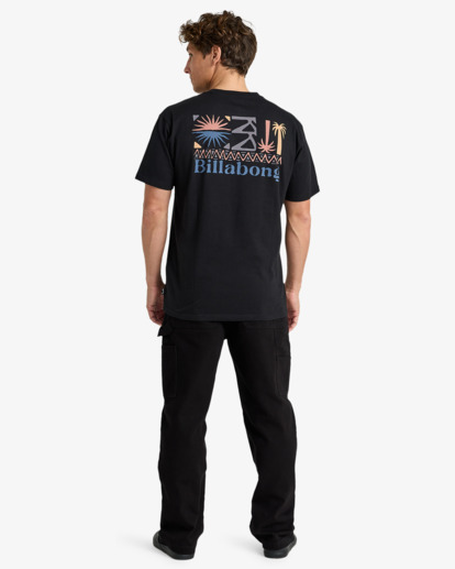 billabong, Segment - T-shirt met korte mouwen voor Heren, BLACK (blk) Segment - Short Sleeve T-Shirt for Men  EBYZT00364