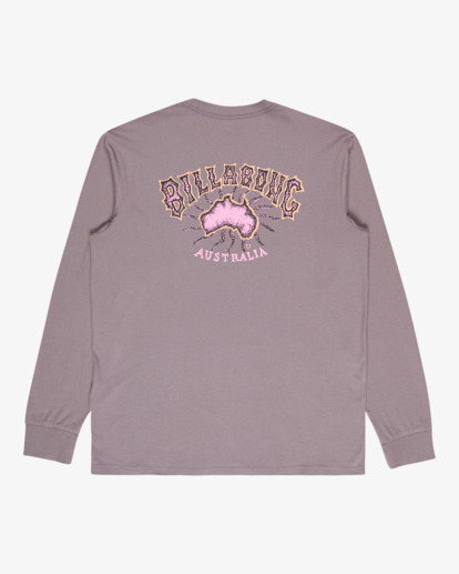 billabong, Origin - Longsleeve für Männer, DUSTY PURPLE (sny0) Origin - Long Sleeve T-Shirt for Men  EBYZT00370