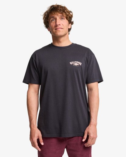 Arch Wave Washed - Short Sleeve T-Shirt for Men  EBYZT00371
