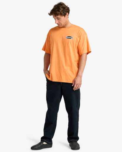 billabong, Mogul Logo Og - T-Shirt für Männer, AUTUMN SUNSET (njy0) Mogul Logo Og - Short Sleeve T-Shirt for Men  EBYZT00375