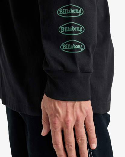 billabong, Mogul Slash Og - T-shirt manches longues pour Homme, BLACK (blk) Mogul Slash Og - Long Sleeve T-Shirt for Men  EBYZT00379