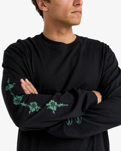 billabong, Mogul Slash Og - T-shirt manches longues pour Homme, BLACK (blk) Mogul Slash Og - Long Sleeve T-Shirt for Men  EBYZT00379