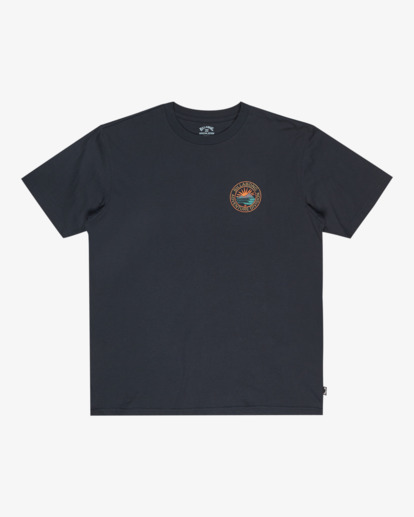 billabong, Rockies - T-shirt met korte mouwen voor Heren, DARK NAVY (ktw0) Rockies - Short Sleeve T-Shirt for Men  EBYZT00380