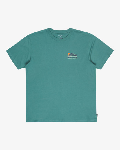 billabong, Range - Short Sleeve T-Shirt for Men, SAGEBRUSH (bmr0) Range - Short Sleeve T-Shirt for Men  EBYZT00382