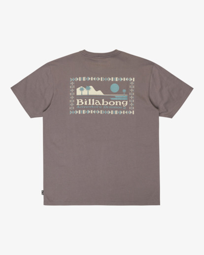 billabong, Range - Short Sleeve T-Shirt for Men, DUSTY PURPLE (sny0) Range - Short Sleeve T-Shirt for Men  EBYZT00382
