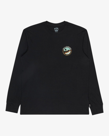 billabong, Rockies - T-shirt manches longues pour Homme, BLACK (blk) Rockies - Long Sleeve T-Shirt for Men  EBYZT00390