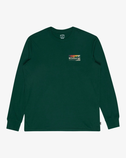 billabong, Range - T-shirt manches longues pour Homme, PINE (gtp0) Range - Long Sleeve T-Shirt for Men  EBYZT00391