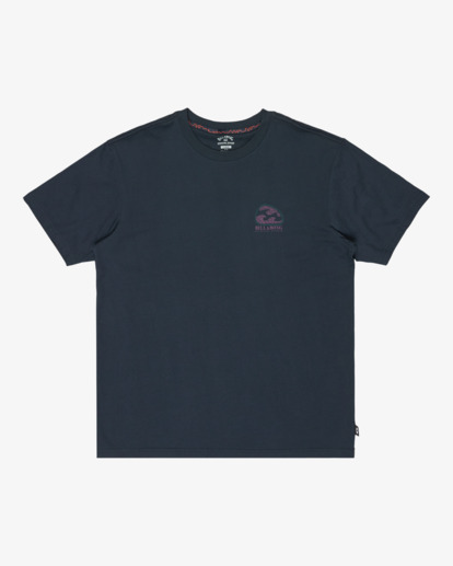 billabong, Scribbly - T-Shirt à manches courtes pour Homme, NAVY (nvy) Scribbly - Short Sleeve T-Shirt for Men  EBYZT00398