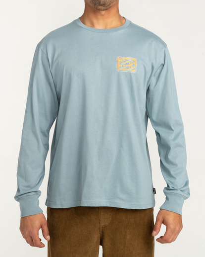 Crayon Wave - Long Sleeve T-Shirt for Men  F1LS09BIF2