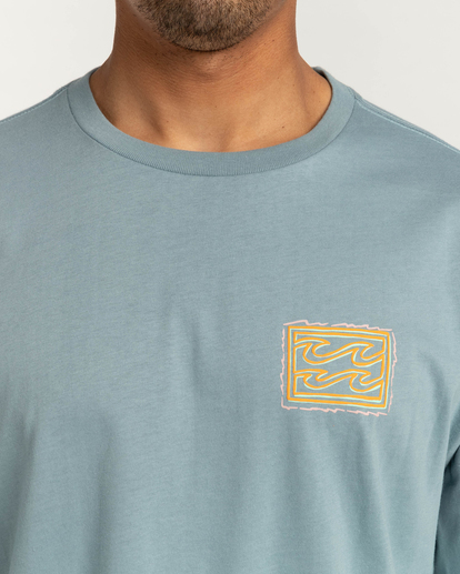 Crayon Wave - Long Sleeve T-Shirt for Men  F1LS09BIF2