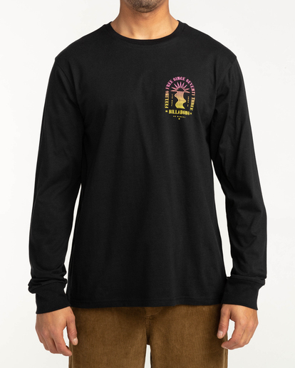 Sound Wave - Long Sleeve T- Shirt for Men  F1LS12BIF2