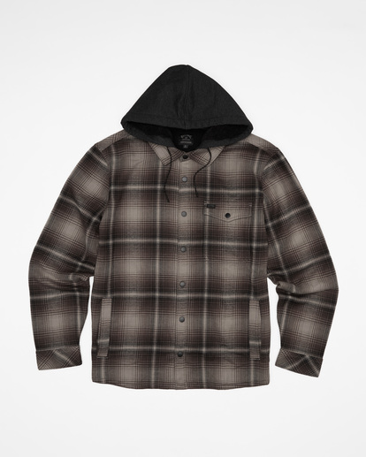 Furnace Bonded - Hooded Flannel Shirt for Men  F1SH27BIF2