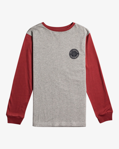 Stamp - Long Sleeve T- Shirt for Boys 8 - 14  F2LS11BIF2