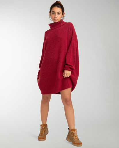 Love Dancing Knitted Jumper Dress for Women