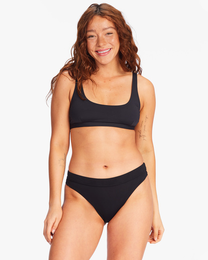 billabong, Sol Searcher Maui Rider - Bikiniunterteil für Frauen, BLACK PEBBLE (3920) Sol Searcher Maui Rider - Bikini Bottoms for Women  F3SB30BIF2