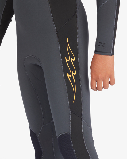 billabong, 4/3mm Absolute 2022 - Chest Zip Wetsuit for Boys 8 - 14, GRAPHITE (0579) 4/3mm Absolute 2022 - Chest Zip Wetsuit for Boys 8 - 14  F44B34BIF2