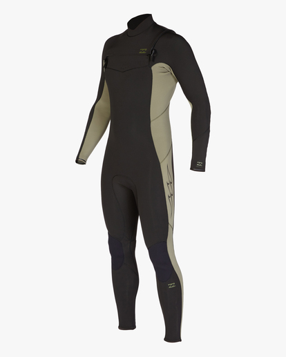 Muta Intera Da Uomo O'Neill Epic 4/3 Mm Con Zip Posteriore – Taglia Large Short, Ginocchia Krypto