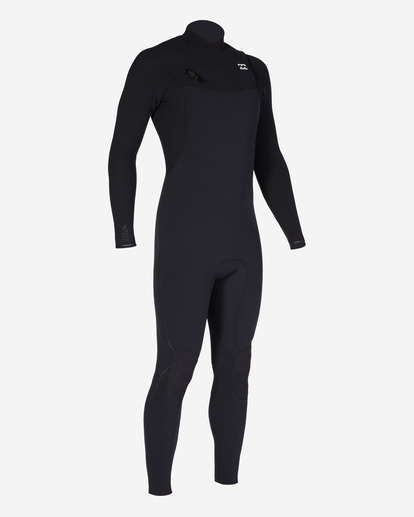 billabong, 4/3mm Furnace Comp 2022 - Chest Zip Wetsuit for Men, BLACK (0019) 4/3mm Furnace Comp 2022 - Chest Zip Wetsuit for Men  F44M46BIF2
